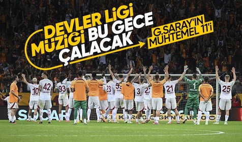 Galatasaray Şampiyonlar Ligi'nde Kopenhag'ı ağırlıyor! İşte Aslan'ın muhtemel 11'i...