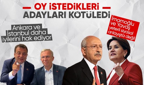 İYİ Parti oy istedikleri Ekrem İmamoğlu ve Mansur Yavaş'a karşı cephe aldı: İstanbul ve Ankara daha iyisini hak ediyor
