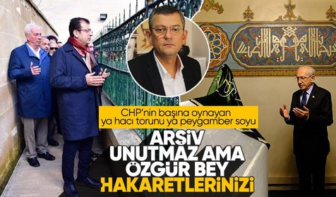 Kemal Kılıçdaroğlu, Muharrem İnce, Ekrem İmamoğlu... Sıra Özgür Özel'de: Ben hacı torunuyum zaten