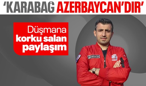 Selçuk Bayraktar'dan paylaşım! "Karabağ Azerbaycan'dır"