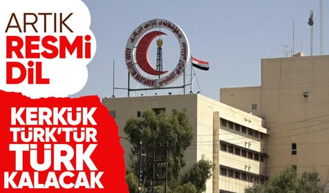 Irak'ın Türkmen şehri Kerkük'te Türkçe artık resmi dil