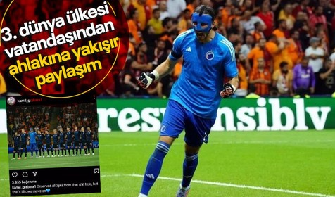 Kopenhag kalecisi Kamil Grabara'dan küfürlü Galatasaray paylaşımı! Taraftardan sert tepki