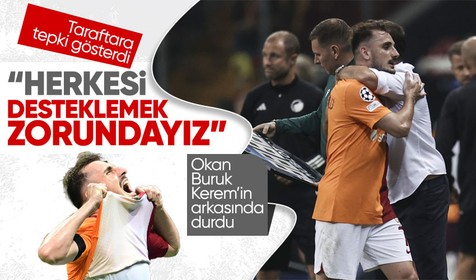 Okan Buruk: Sahada kim olursa olsun desteklemeliyiz