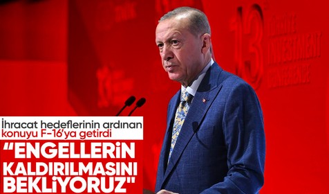 Son Dakika: ABD'de iş dünyası ile buluşan Cumhurbaşkanı Erdoğan F-16 meselesini gündeme getirdi: Engellerin bir an evvel ortadan kaldırılmasını bekliyoruz