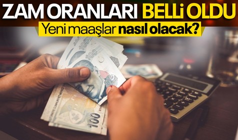 Yılbaşında memur ve memur emeklisinin maaşına yapılacak olan zam oranı netleşti