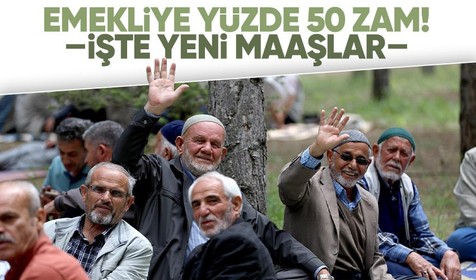 Emekliye yüzde 50 zam müjdesi! En düşük emekli maaşı ne kadar olacak? İşte yeni rakamlar...