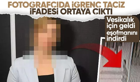 Fotoğrafçı dükkanında iğrenç taciz! Vesikalık için geldi cinsel organını gösterdi!