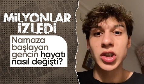 Tiktok'ta namaza başladıktan sonra yaşadıklarını anlatan genci milyonlar izledi! 'Hayatımda yolunda gitmeyen her şey düzelmeye başladı'
