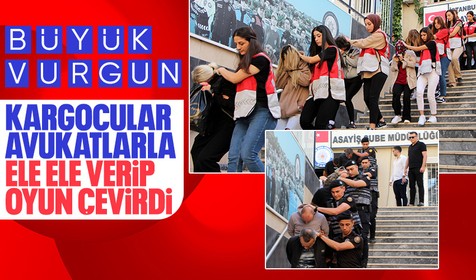 Kargocular ve avukatların "kötü ayakkabı" oyunu! Dolandırıcı çete çökertildi, 48 kişi adliyede milyonluk kazanca el konuldu