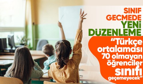 Milli Eğitim Bakanı Tekin duyurdu: Türkçe ortalaması 70 olmayan öğrenciler sınıfı geçemeyecek