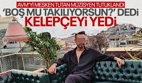 AVM'de uyuşturucu satan müzisyen suçüstü yakalandı!
