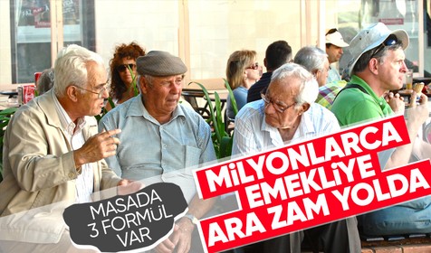 Milyonlarca emekliye müjde! Masada 3 formül var, ara zam yolda! Bakanlar bu hafta harekete geçiyor