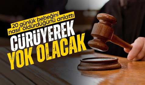 Bebeğini vahşice öldüren katil annenin ifadesi kan dondurdu! Ağladığı için kafasına vurdum duvara fırlattım kaldırıp yere vurdum