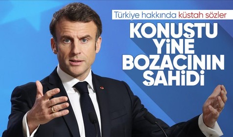 Macron'dan Türkiye ve Azerbaycan hakkında küstah sözler! Ermenistan sınırı tehdit ediliyor