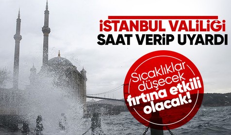 SON DAKİKA! İstanbul Valiliğinden uyarı geldi: Akşam saatlerine dikkat! Kış gelmeye başlıyor