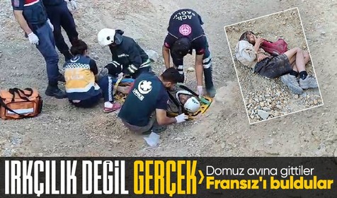 Tekirdağ'da domuz avına giden avcılar çukurdan uzanan el gördü! Fransız gezgin günler sonra kurtarıldı