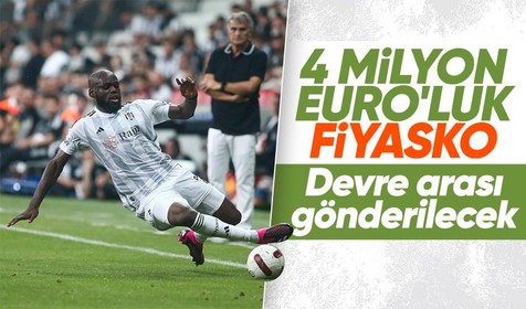Beşiktaş'ta 4 milyon euro'luk fiyasko! Onana devre arası yolcu...