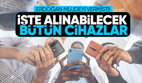 Cumhurbaşkanı Erdoğan müjdeyi verdi! Cep telefonları ve bilgisayarlardan vergi alınmayacak: İşte o cihazlar...