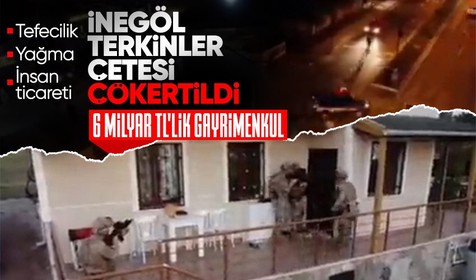 Son Dakika: İçişleri Bakanı Ali Yerlikaya duyurdu: İnegöl Terkinler çetesi çökertildi!