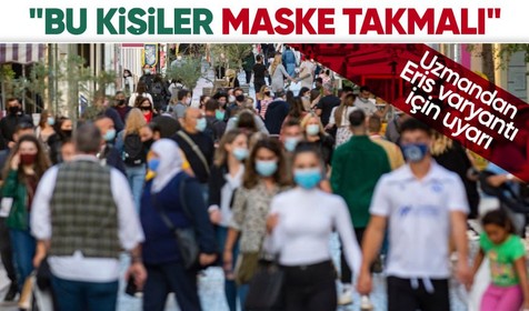 Uzman Eris varyantı için uyardı! Risk grubundakiler dikkat: Maske takın