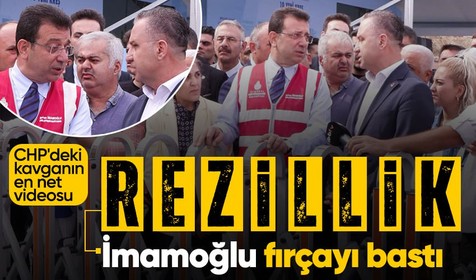 Ekrem İmamoğlu, CHP Sultangazi İlçe Başkanı Kemal Avseren'i kameralar önünde azarladı: Rezillik