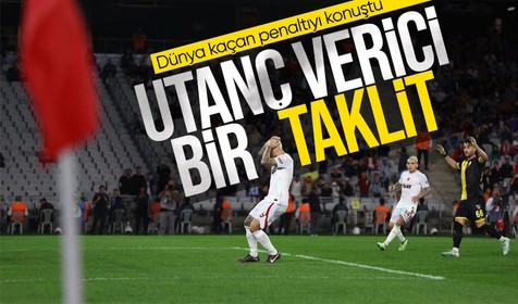 Kerem-Icardi penaltıyı kaçırdı dünya basını konuştu! "Utanç verici bir taklit"
