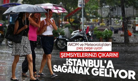 Meteoroloji İstanbul için gün verdi! Beklenen sağanak geliyor! İşte gün gün hava durumu