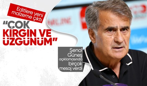 Şenol Güneş: 4 gollü bir mağlubiyet utanç verici!