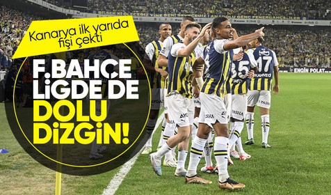 Fenerbahçe Başakşehir'i farklı mağlup etti! Liderlik koltuğunu tekrar aldı