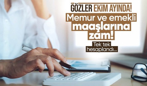 Memur ve emekli maaşlarında zam oranları belli oldu! Tek tek hesaplandı: Gözler o tarihte...