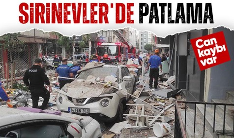 Şirinevler'de patlama meydana geldi! Ölü ve yaralılar var