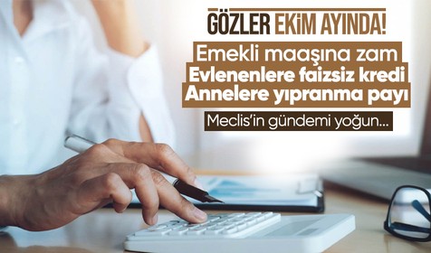 Emekliye zam, evlenenlere faizsiz kredi, Aile ve Gençlik Bankası! Kritik konular Meclis'in gündeminde