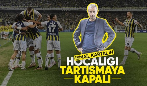 Fenerbahçe-Başakşehir maçı sonrası flaş yorum! "İsmail Kartal'ın hocalığı tartışmaya kapalı"
