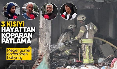 Son Dakika: Şirinevler'de meydana gelen doğal gaz patlaması hakkında çarpıcı iddia! Meğer günler önce...