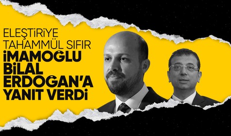 İBB Başkanı Ekrem İmamoğlu'ndan Bilal Erdoğan'ın kendisi ile ilgili eleştirilerine yanıt