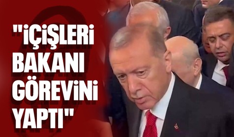 Cumhurbaşkanı Erdoğan'da Ankara'daki terörist saldırısı soruldu: İçişleri Bakanı görevini yaptı