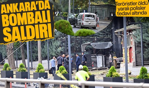 Son Dakika: Ankara Kızılay'da bombalı terör saldırısı! Polisler teröristi öldürdü bomba uzmanları aracı inceledi