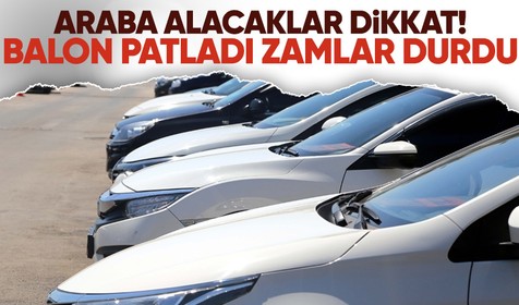 Sıfır ve ikinci el otomobilde balon patladı! Birçok marka kampanyaya başladı
