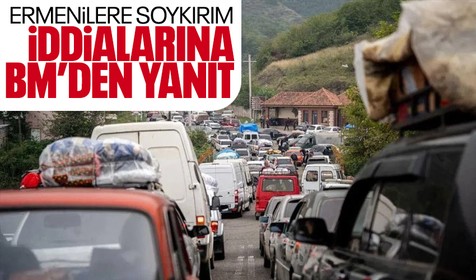 BM'den Karabağ açıklaması: Ermenistan'a gidenlere yönelik kötü muamele bildirilmedi