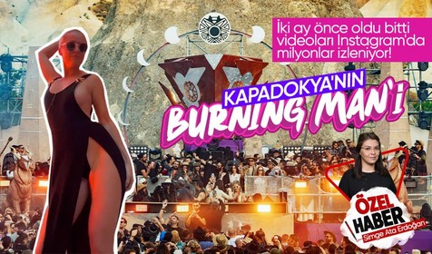 Bu yaz turistler Kapadokya'da sabaha karşı eğlendi! Gündemden düşmeyen Echoes From Agartha Festivali