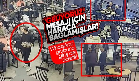 Sigara denetimcileri kafeleri haraca bağlamış! WhatsApp'taki yazışmaları ele verdi | İşte o görüntüler