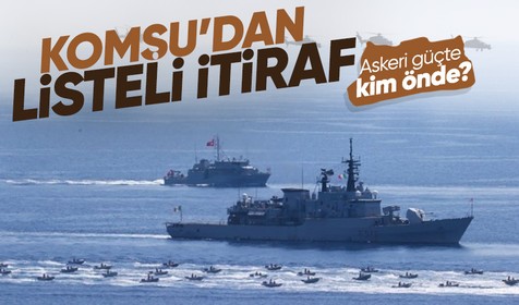Liste yayımlayarak itiraf ettiler: Türkiye-Yunanistan askeri güç kıyasında kim açık ara farkla önde?