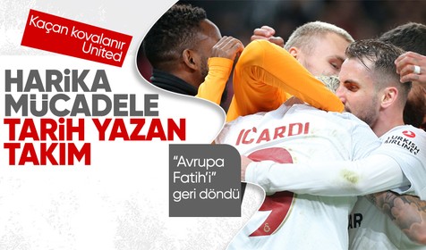 Bu maç klasikler arasına girer: Galatasaray, Old Trafford'da 3-2 kazandı