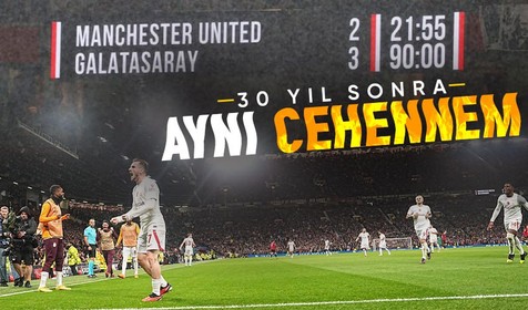 İngiltere'de gündem Manchester United'ı deviren Galatasaray! "30 yıl sonra aynı cehennem"