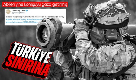 Yunanistan Spike füzelerini Türkiye sınırına yerleştirecek! İsrail ile anlaşma yapıldı