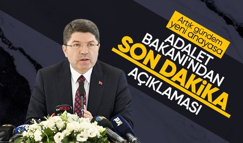 Yeni anayasa nasıl olacak? Bakan Tunç'tan son dakika açıklaması