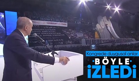 AK Parti Kongresi'nde Cumhurbaşkanı Erdoğan'a özel koreografi hazırlandı