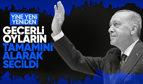 AK Parti'de kongre heyecanı! Cumhurbaşkanı Erdoğan oyların tamamını alarak yeniden AK Parti Genel Başkanı seçildi