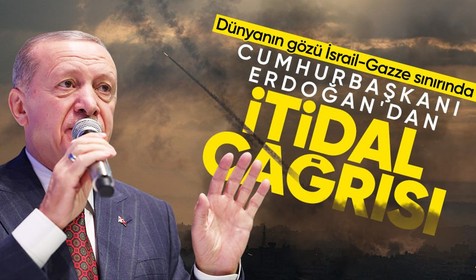 Cumhurbaşkanı Erdoğan İsrail'deki olaylarla ilgili geri adım çağrısında bulundu