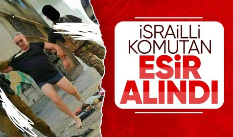 Hamas askerleri İsrailli komutan Nimrod Aloni'yi esir aldı